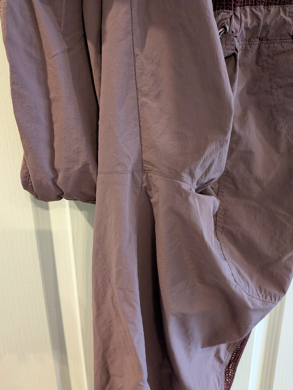 Free People Mauve Utility Jumpsuit with Contrast Panels - Picture 8 of 16